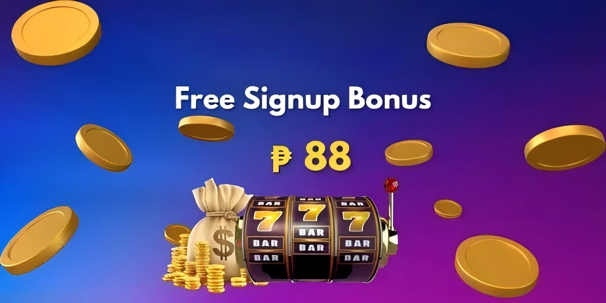 Spin 888 Casino welcome bonus banner with neon magenta lighting